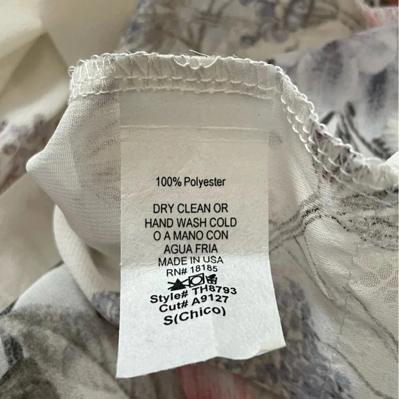 🤍Boutique E2 Cold Shoulder Floral Top - Picture 7 of 7